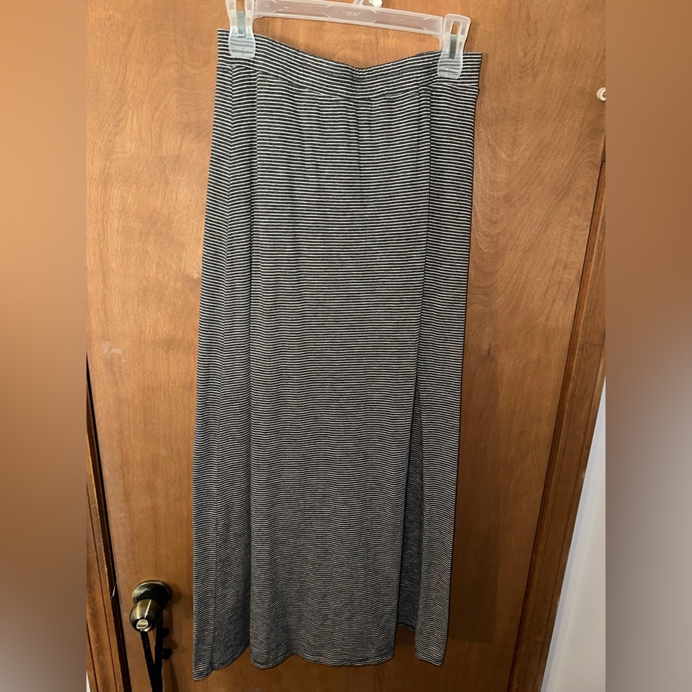 American Eagle Striped Maxi Skirt